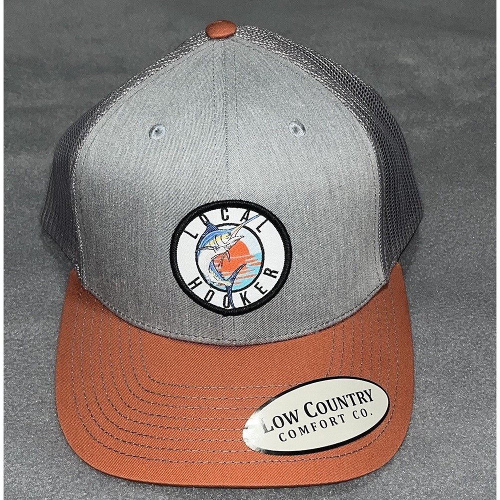 Local Hooker Trucker Hat Snapback Cap Mens OSFM Riverbed Threads - Picture 2 of 7